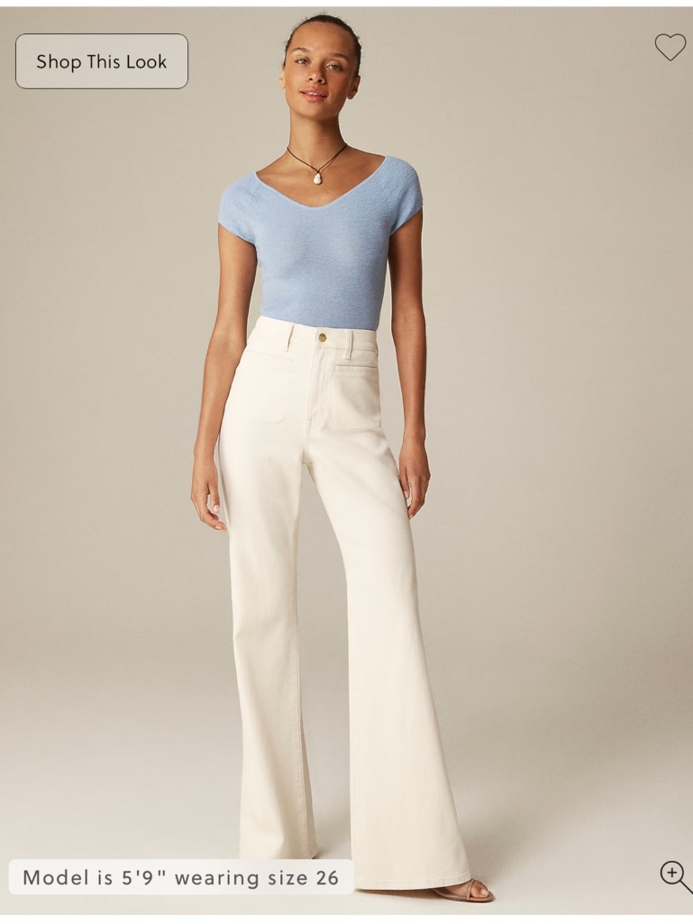 J. Crew High Rise Semi Stretch Vintage Flare 29